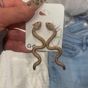 Snake Earrings - Brand New Never Worn